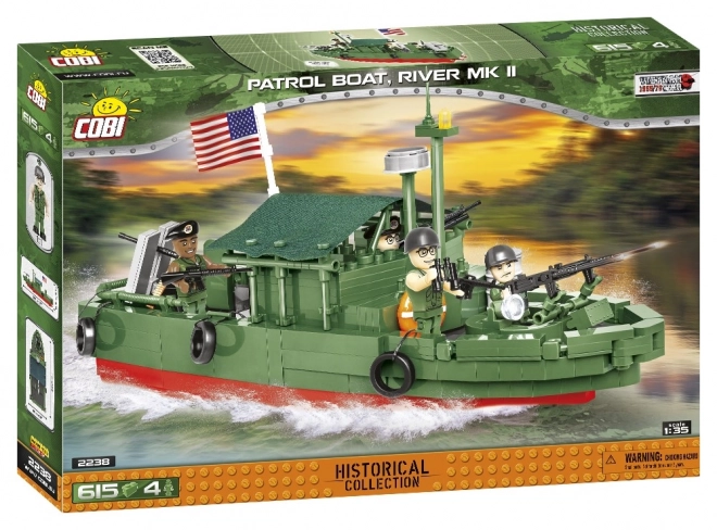 Vietnamkrieg Patrouillenboot River MK II Modell Bausatz