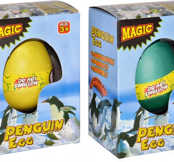 Wachsendes Pinguin-Ei