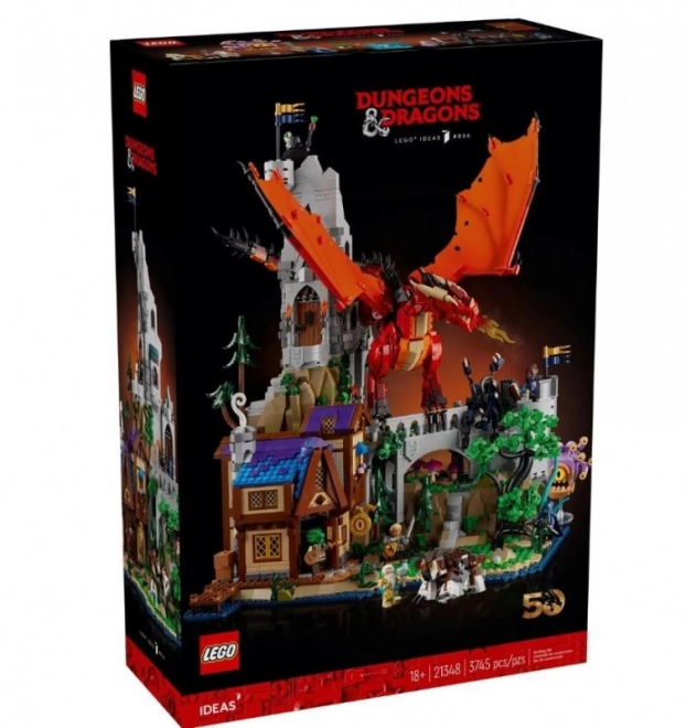 Lego Ideen Dungeons & Dragons Die Geschichte des Roten Drachen