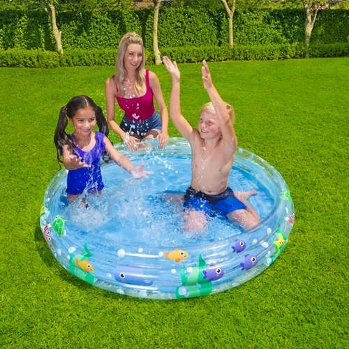 Bestway aufblasbarer Kinderpool Meerestiefen