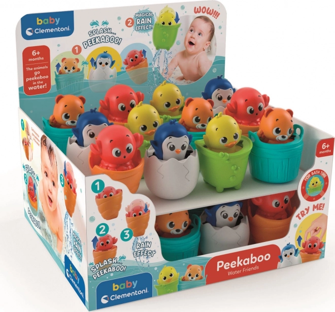 Clementoni Baby Peekaboo Wasserfreunde Krabbe