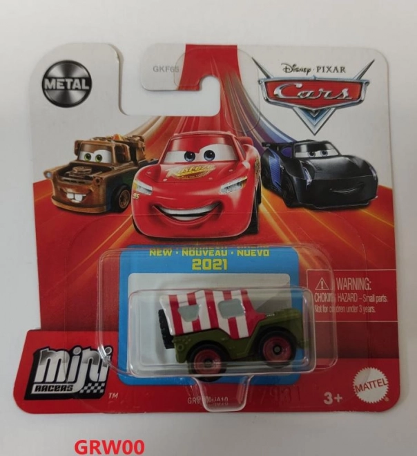 Disney Pixar Cars Mikroautos Blister Display 36 Stück