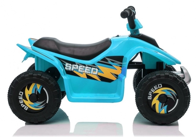 Blauer Elektro-Quad für Kinder