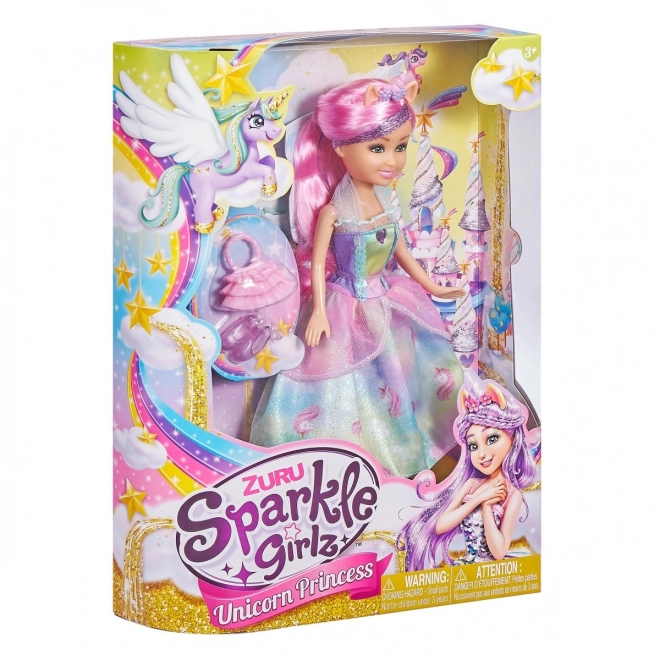 Sparkle Girlz Prinzessin mit Einhorn 26,7 cm