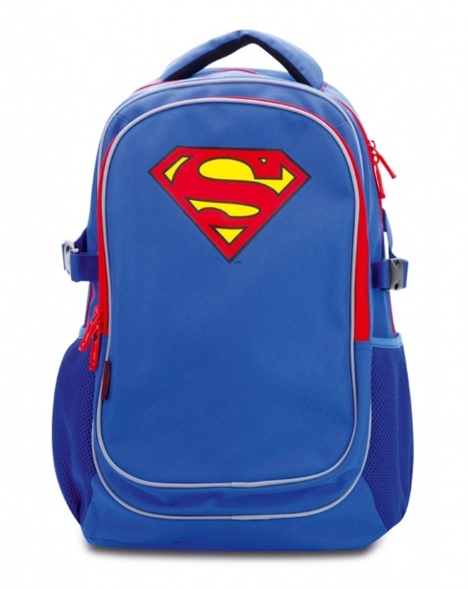 Schulrucksack mit Poncho Superman Original