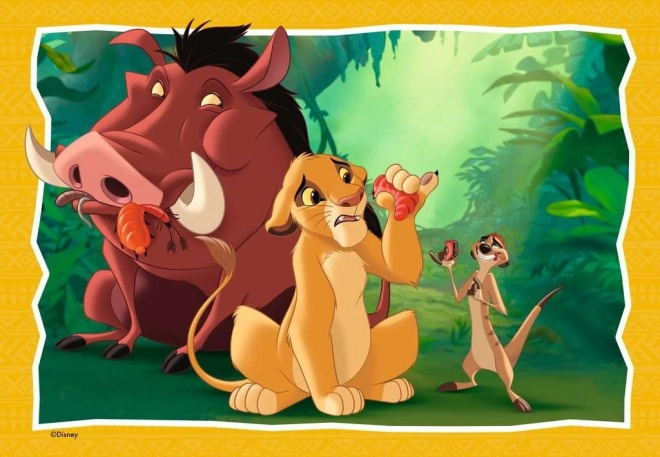 Puzzle Disney Der König der Löwen 2x24 Teile