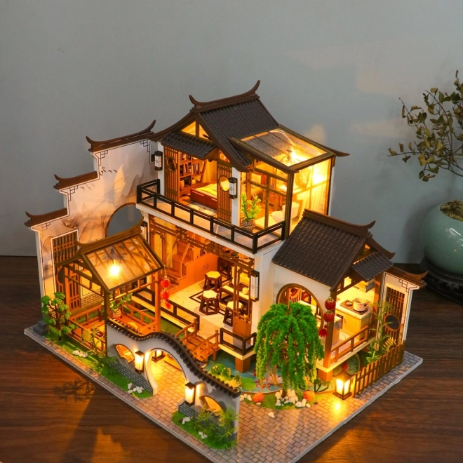 Miniaturhaus Poetische Villa 2Kids Spielzeug