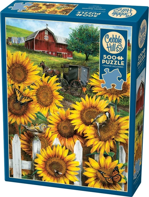 Farbige künstlerische Szene