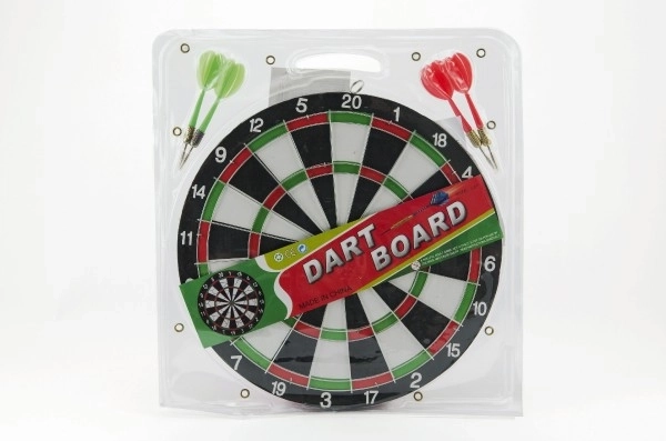 Dartboard mit Pfeilen 28cm