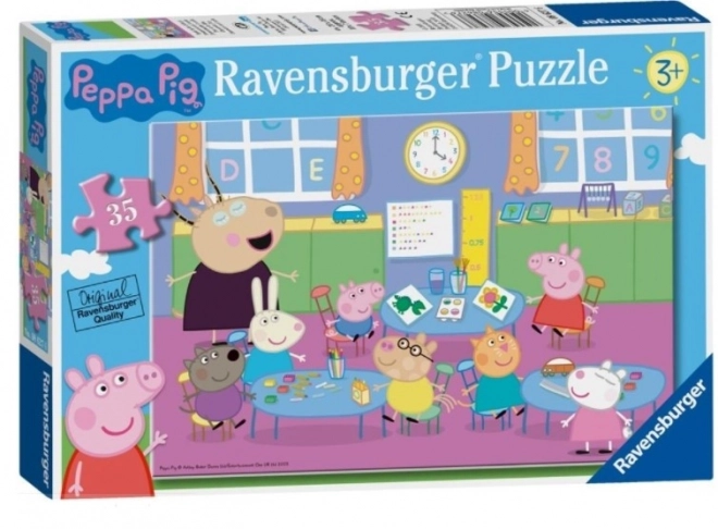 Ravensburger Puzzle Peppa Wutz: Im Klassenzimmer 35 Teile