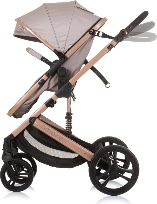 Chipolino Kombikinderwagen Amore 2-in-1 Macadamia