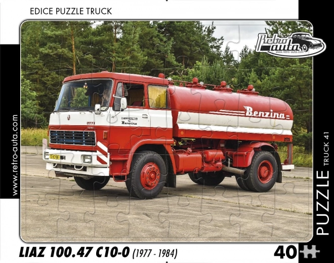 Retro-Auto Puzzle LIAZ 100.47