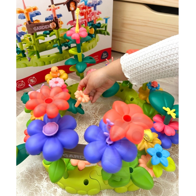 Magischer Garten Montessori Konstruktionsblöcke XXL