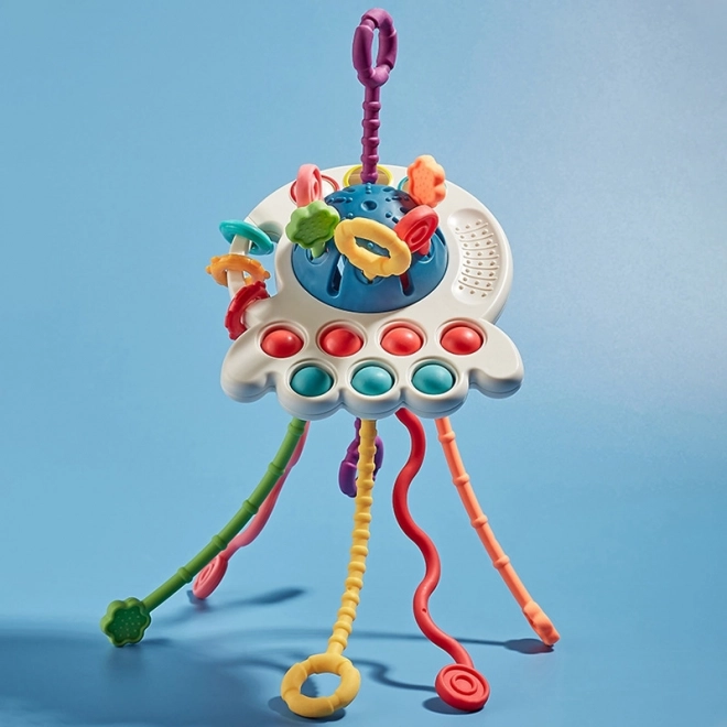Montessori Sinnes-Spielzeug & Beißring für Babys