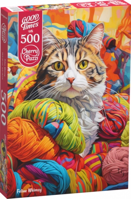 Cherry Pazzi Katzen Launen Puzzle 500 Teile