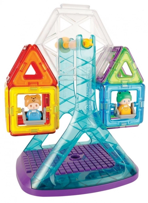 Magnetische Bausteine MAGFORMERS CARNIVAL PLUS - 48 Teile