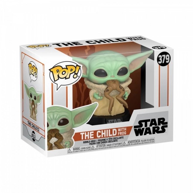 Funko Pop Figur Star Wars Mandalorian - The Child mit Frosch