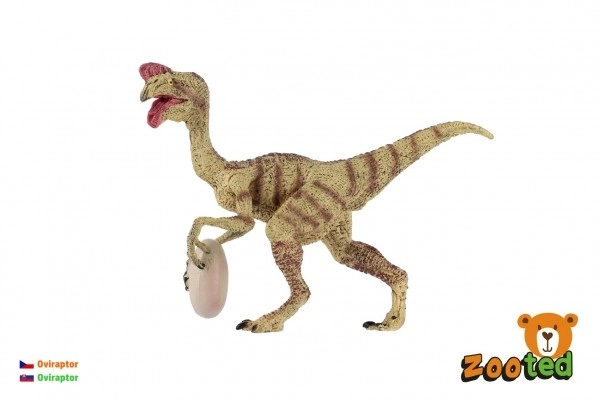 Oviraptor mit Ei Spielzeugfigur, 12 cm