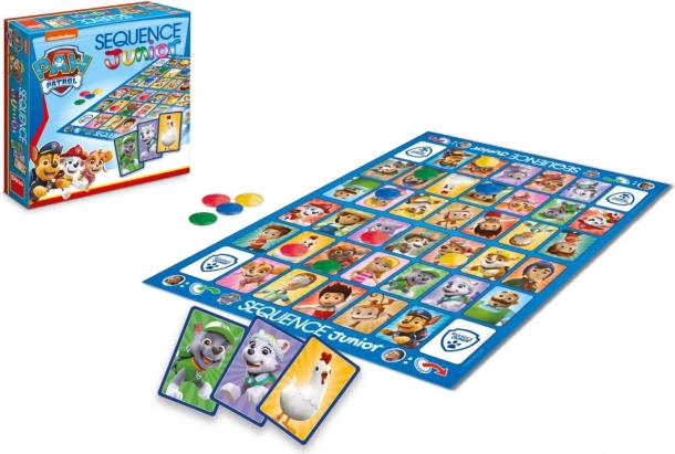 Familienspiel Sequence Junior Paw Patrol