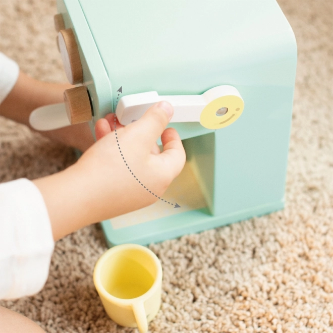 Klassik World Holzspielzeug Kaffeemaschine Set für Kinder