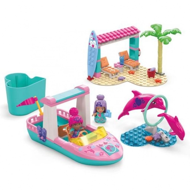 Mega Bloks Barbie Delfin Abenteuer