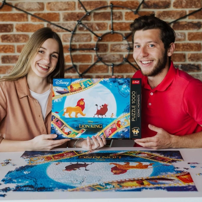 Premium Plus Puzzle 1000 Teile Der König der Löwen