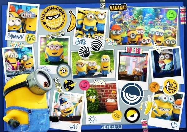 Trefl Puzzle Minions: Verrückte Fotokollektion 500 Teile