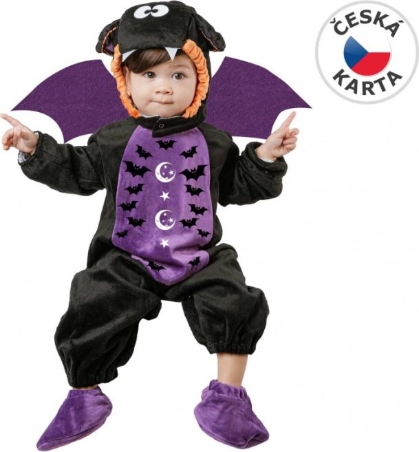 Kinderkostüm Fledermaus für Karneval