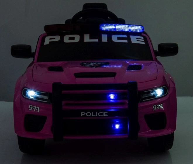 Akku-Auto Polizeiauto Dodge Charger Rosa