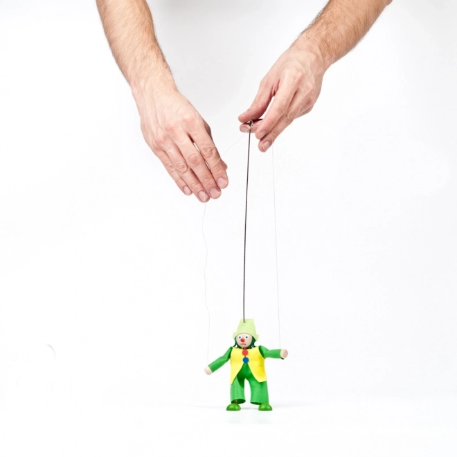 Dřevěná Puppe Wassergeist Čvachtal
