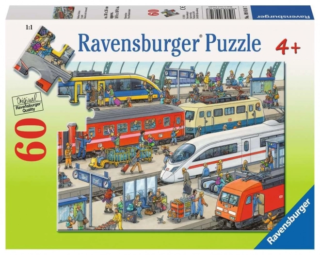 Ravensburger Puzzle Eisenbahnstation 60 Teile