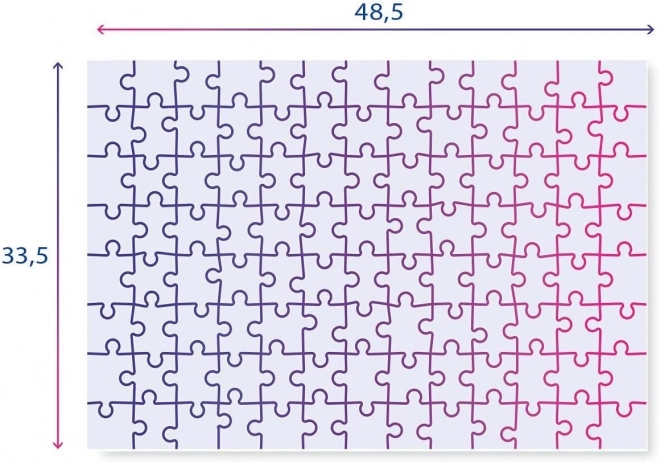 Fluoreszierendes Puzzle SPIDERMAN 104 Teile