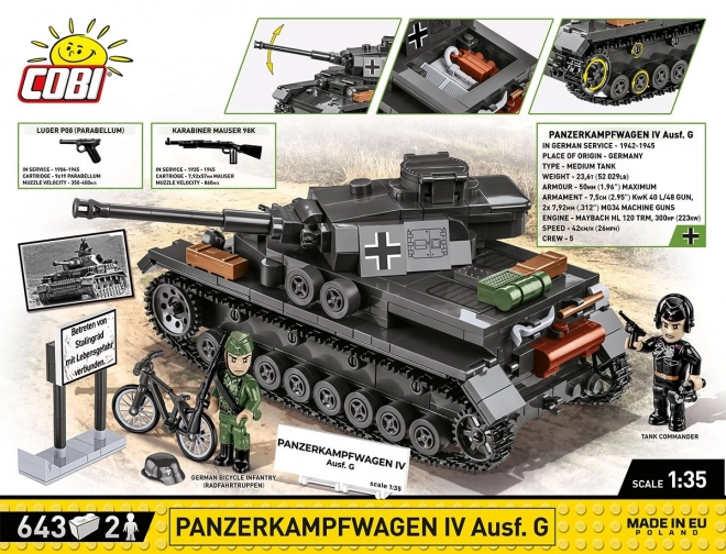 Panzerkampfwagen IV Ausf. G Baustein Set