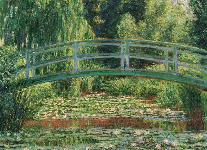 Puzzle Japanische Brücke 1000 Teile EUROGRAPHICS