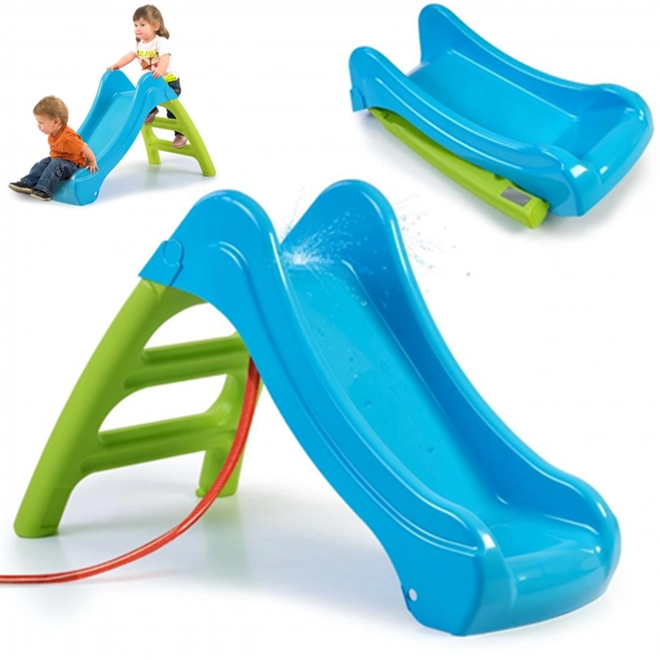Gartenrutsche für Kinder mit Wasseranschluss FEBER