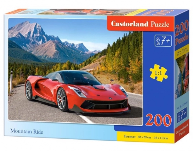 Bergfahrt Puzzle 200 Teile