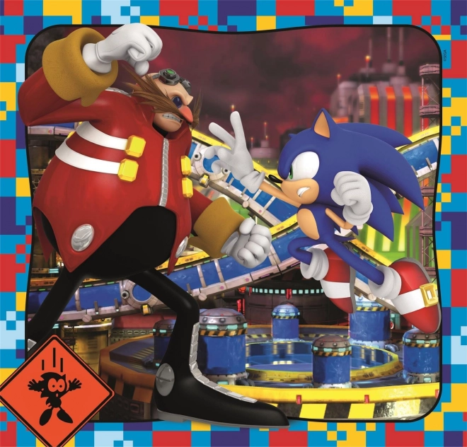 Sonic Puzzle 3x48 Teile