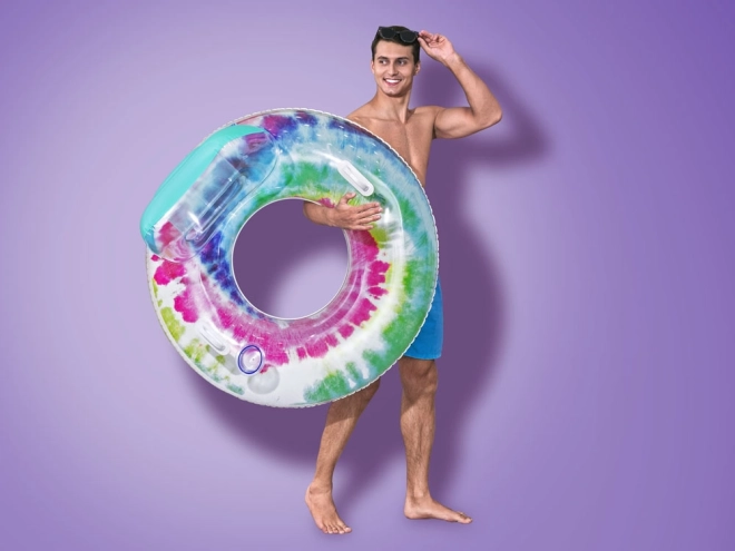 aufblasbarer Schwimmring mit Rückenlehne und Griffen Bestway