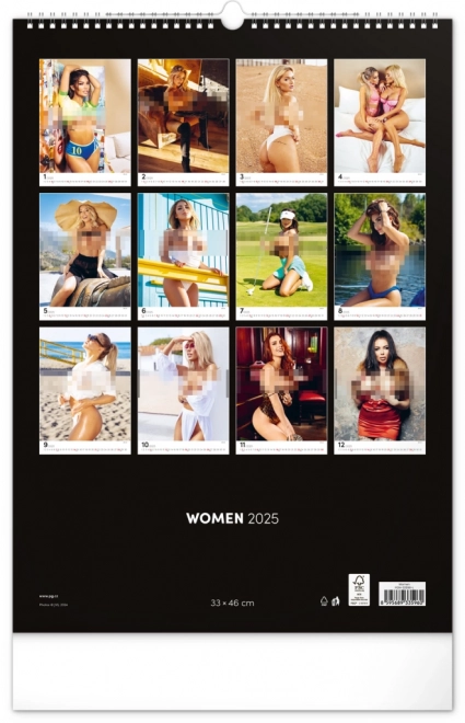 Wandkalender Frauen 2025