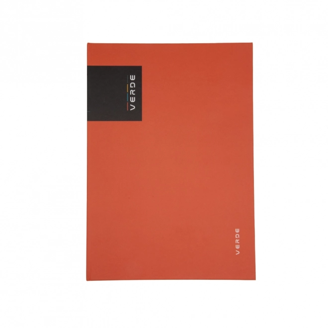 Notizbuch A4 Verde ziegelrot
