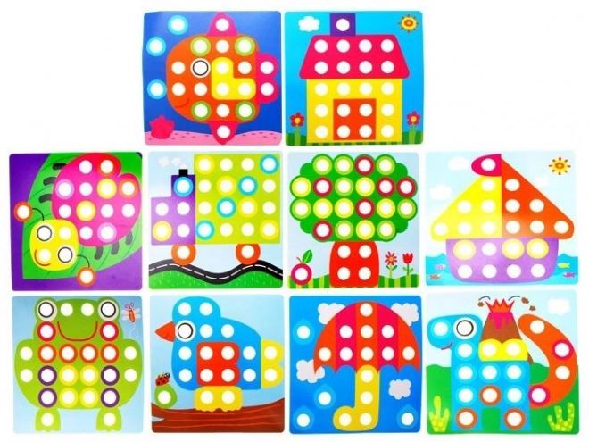 Kreative Mosaik Puzzle für Kinder