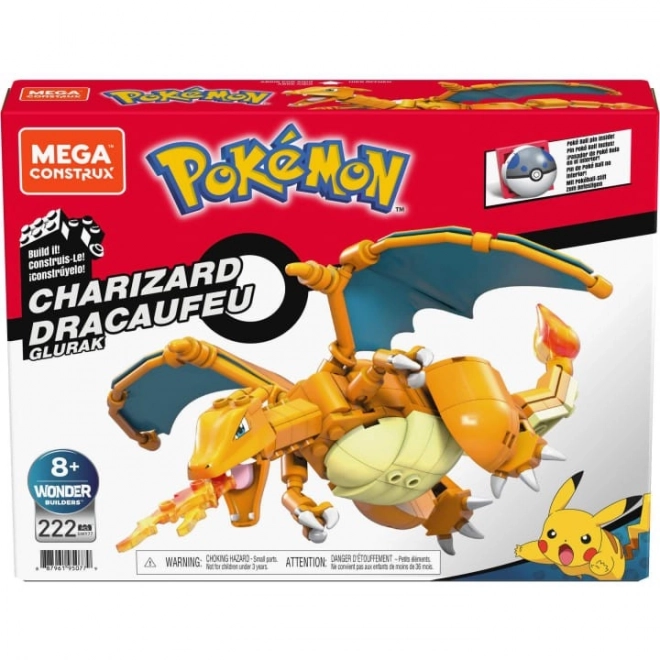 Megabloks Pokémon Glurak Bauset