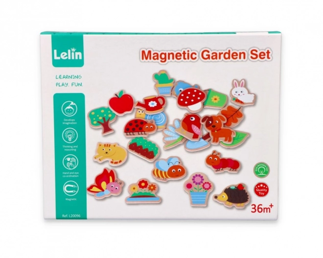 Garten Magnete Set - 24 Stück