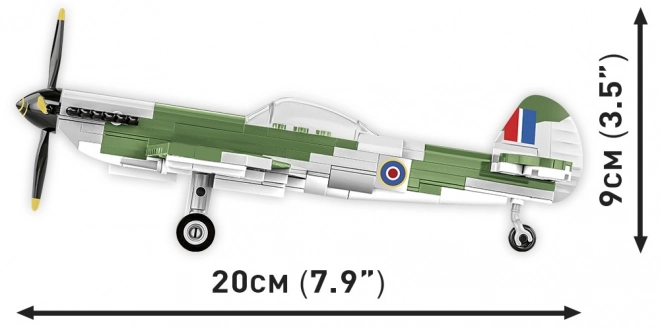 Cobi Spitfire Mk. XVI Bubbletop Konstruktionsbausatz