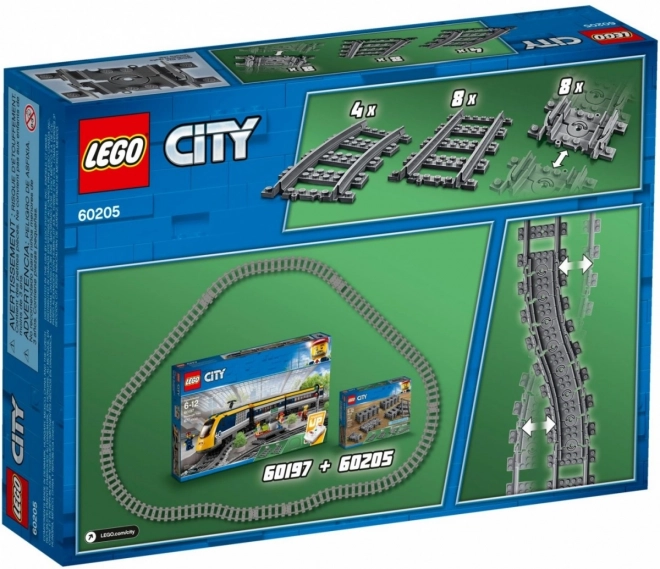 Lego City Flexible Schienen Set