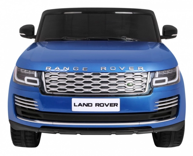 Range Rover HSE Lackiertes Auto für 2 Kinder Blau + Fernbedienung + 5-Punkt-Gurt + Audio-Panel + LED-Licht