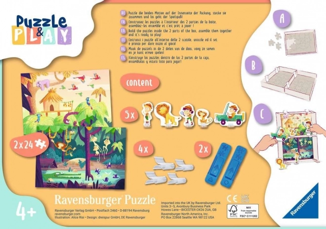 Ravensburger Puzzle und Spiel: Abenteuer im Dschungel