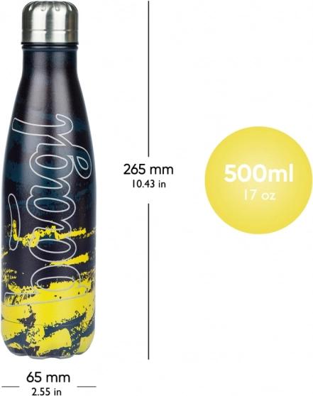 Thermoflasche mit Metallverschluss Dune 500 ml von BAAGL