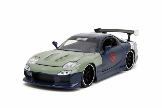 Mazda RX-7 1993 mit Naruto Figur im Maßstab 1:24 von Jada Toys