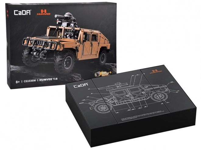 Großes Humvee Konstruktions-Set im Maßstab 1:18